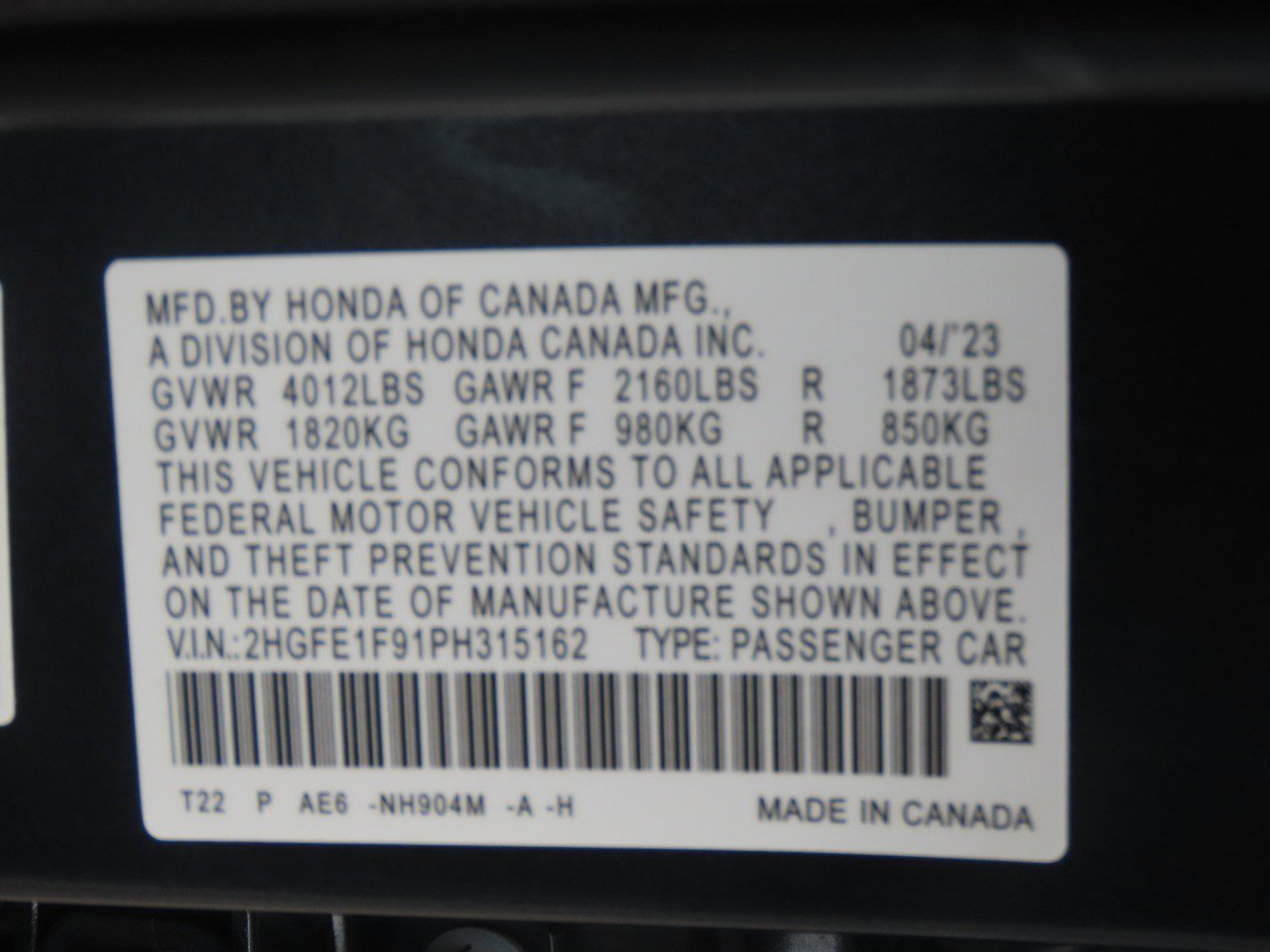Used 2023 Honda Civic Touring image 31
