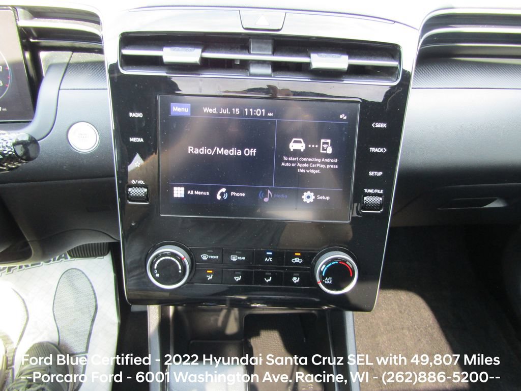 Used 2022 Hyundai Santa Cruz SEL w/ Activity Package AWD/4WD image 31