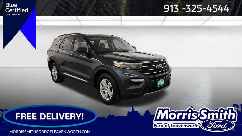 Certified 2022 Ford Explorer XLT w/ Equipment Group 202A image 1