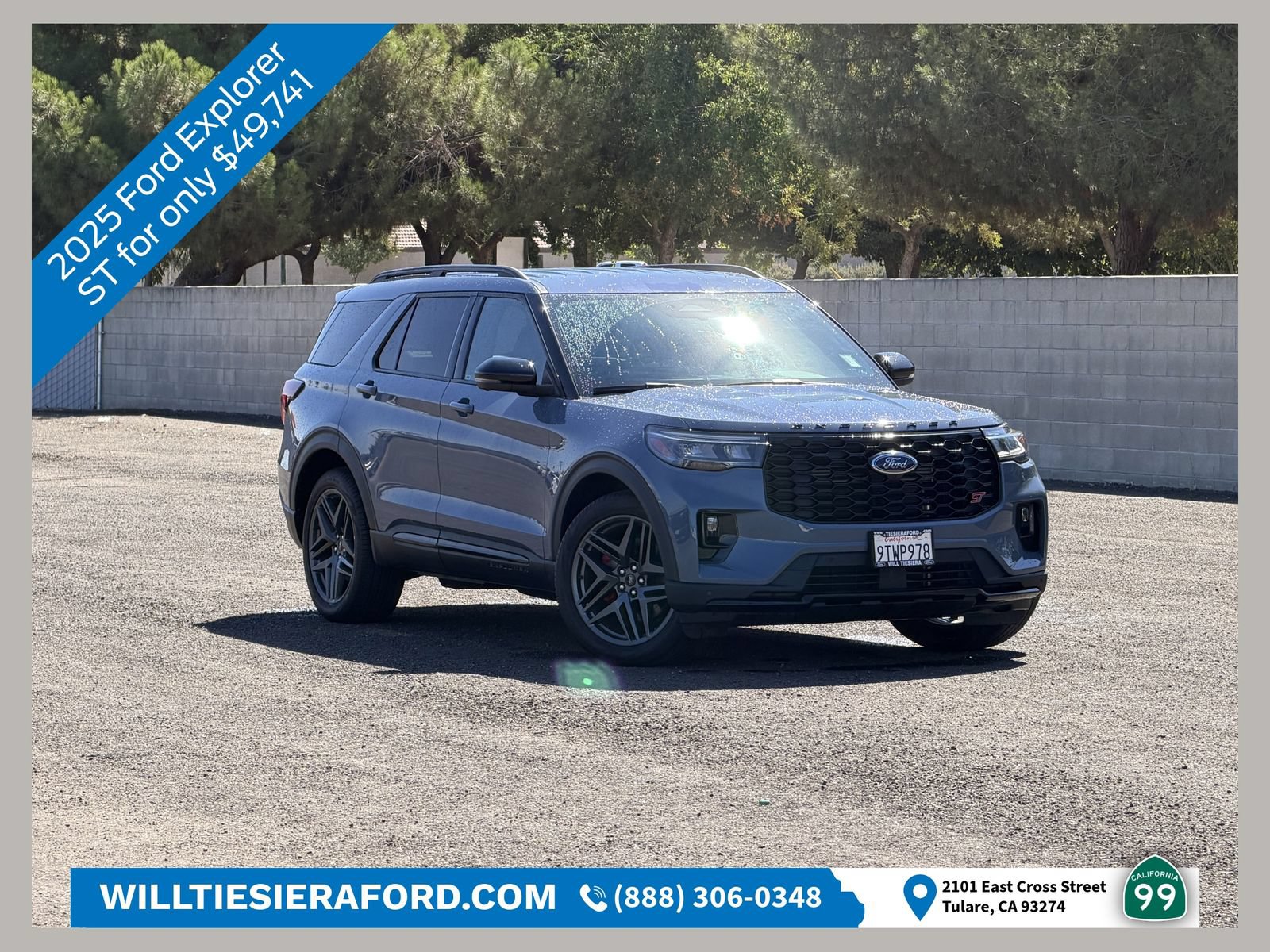 Certified 2025 Ford Explorer ST