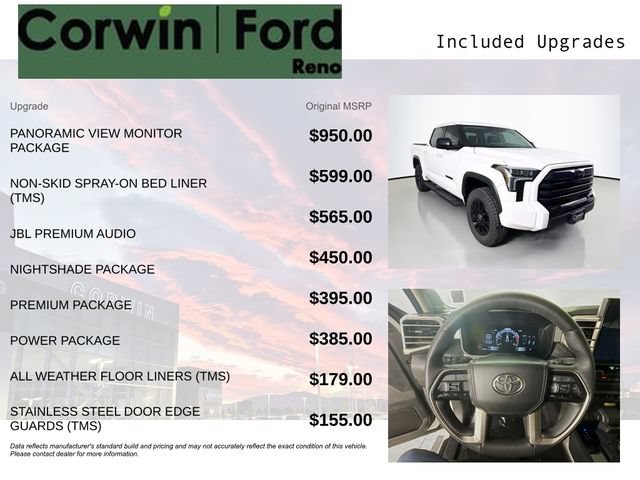 Used 2024 Toyota Tundra Limited AWD/4WD image 3