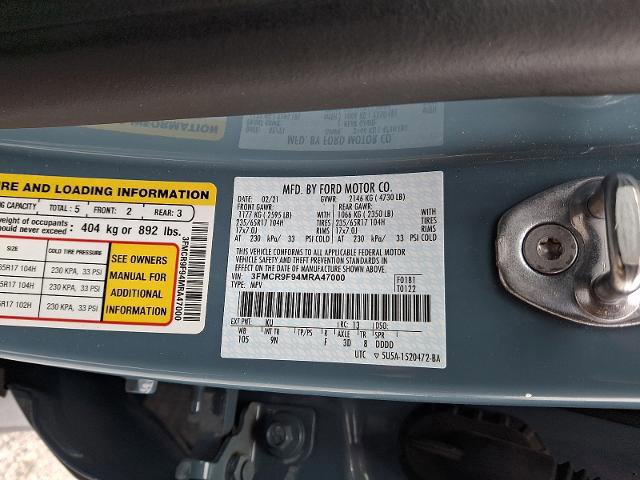 Certified 2021 Ford Bronco Sport First Edition image 28