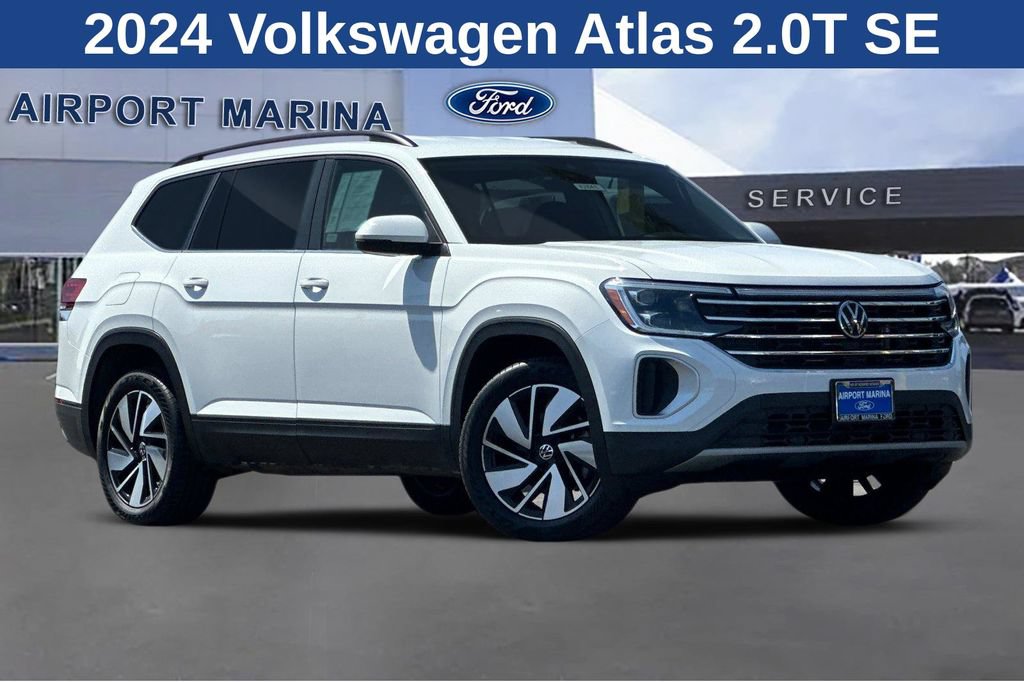 Used 2024 Volkswagen Atlas SE AWD/4WD image 2