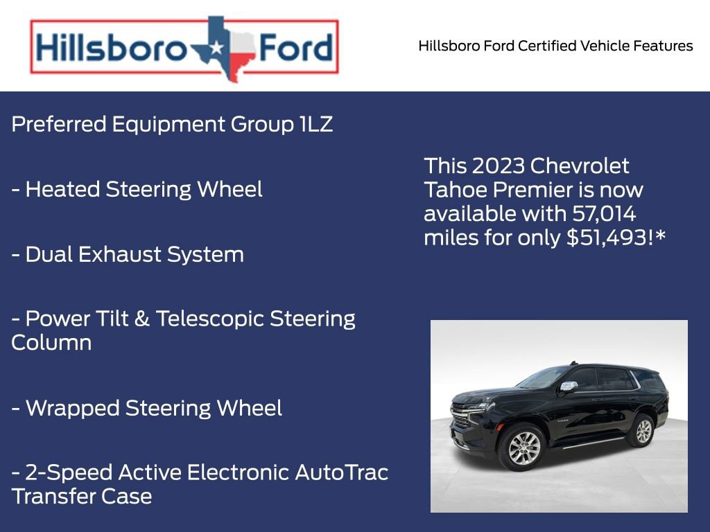 Used 2023 Chevrolet Tahoe Premier AWD/4WD image 17