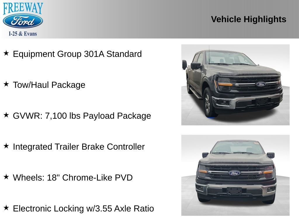 Certified 2024 Ford F150 XLT w/ Mobile Office Package image 3