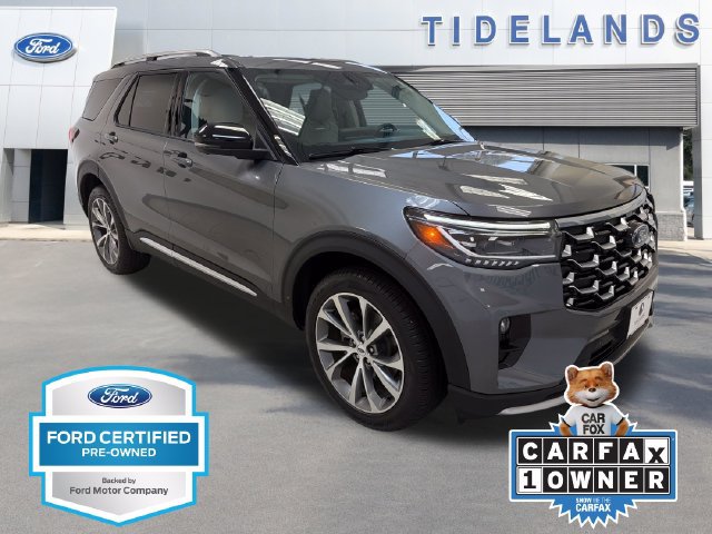 Certified 2025 Ford Explorer Platinum w/ Ultimate Package