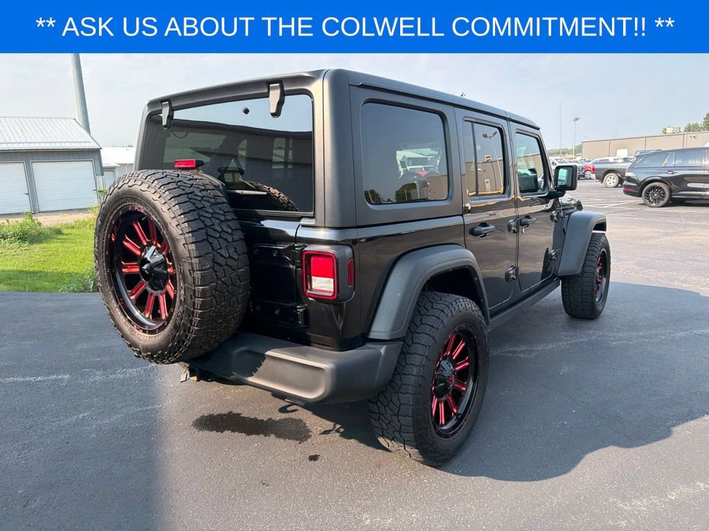 Used 2022 Jeep Wrangler Unlimited Sport AWD/4WD image 4