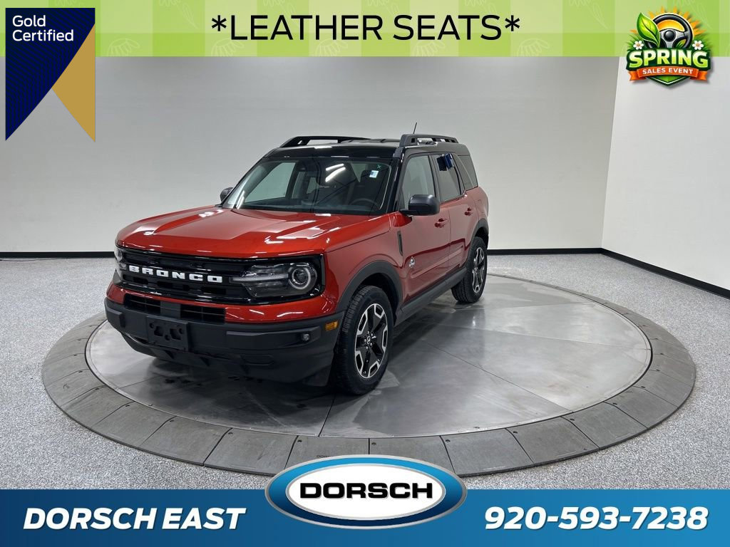 Certified 2023 Ford Bronco Sport Outer Banks w/ Tech Package