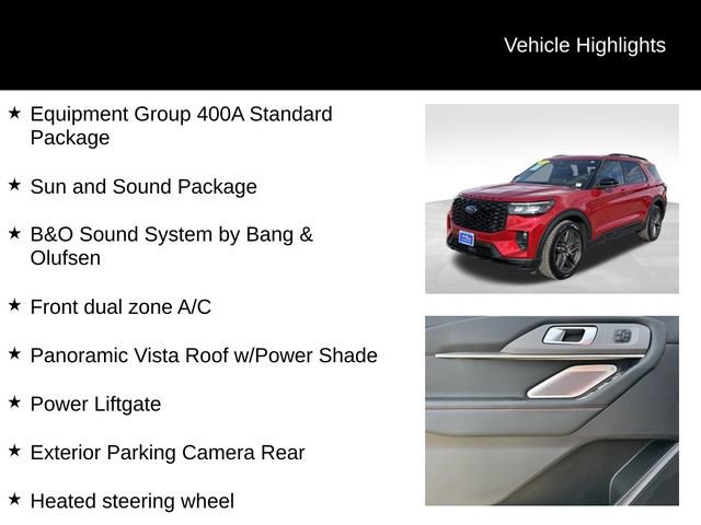 Certified 2025 Ford Explorer ST image 5