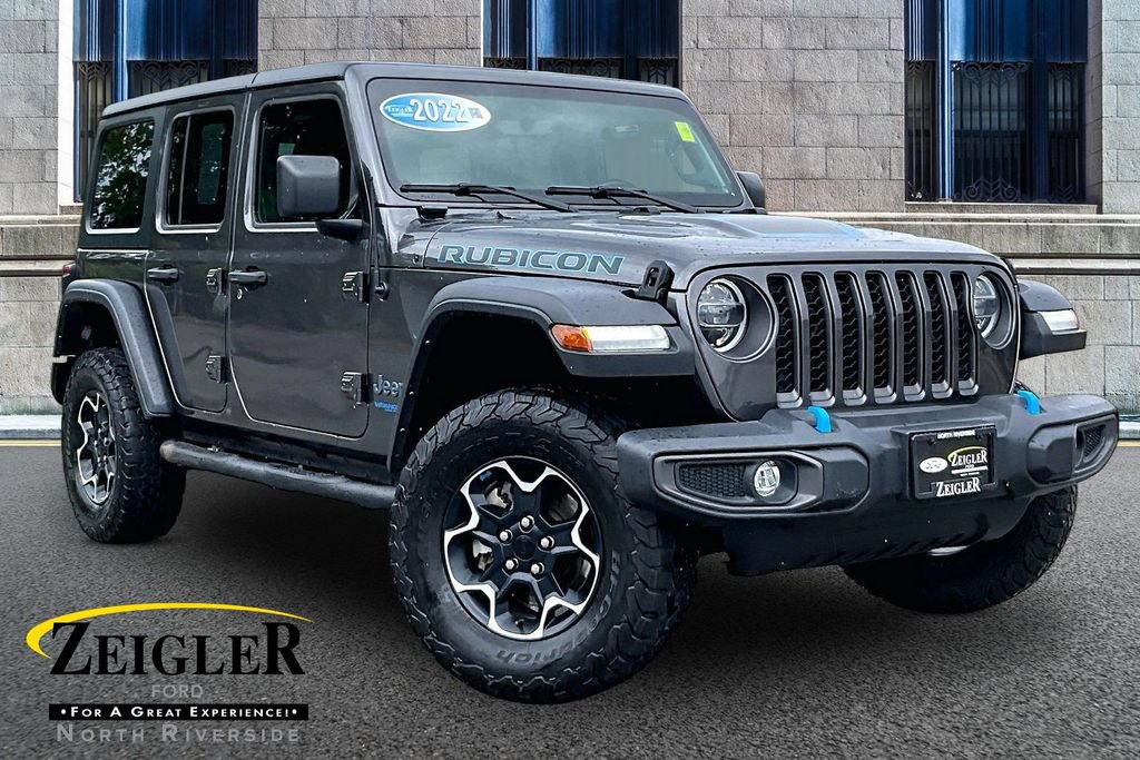 Used 2022 Jeep Wrangler Unlimited Rubicon 4xe w/ Cold Weather Group
