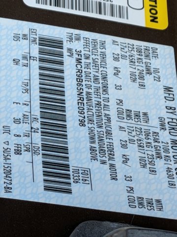 Certified 2022 Ford Bronco Sport Big Bend w/ Convenience Package AWD/4WD image 22