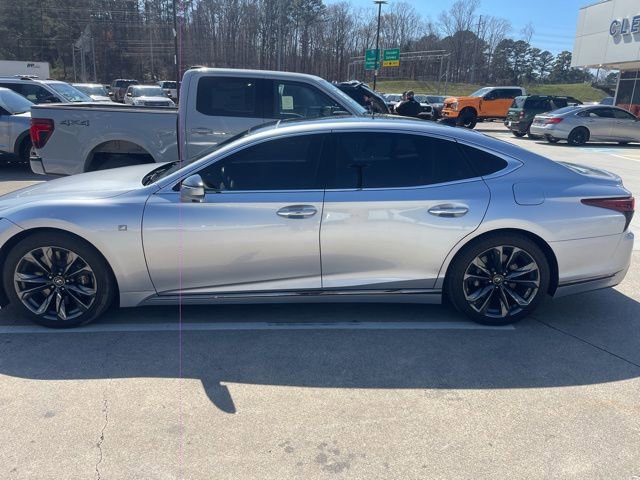 Used 2021 Lexus LS 500 F Sport w/ Cold Weather Package (CK) video 3