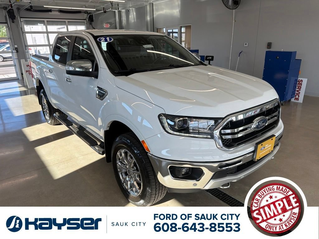 Certified 2021 Ford Ranger Lariat w/ Equipment Group 501A High