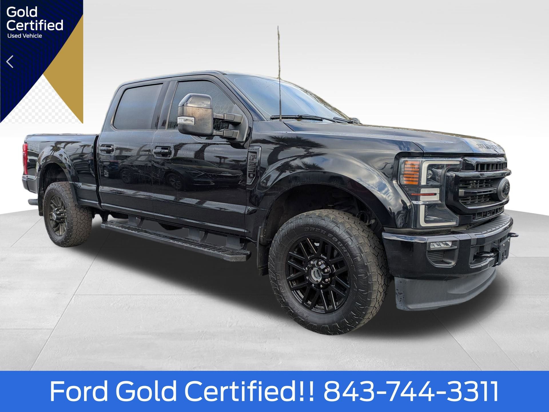 Certified 2022 Ford F250 Lariat w/ Black Appearance Package