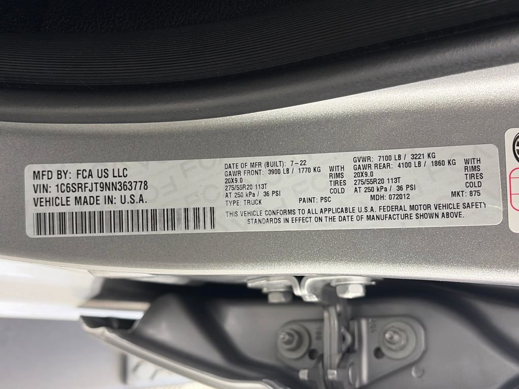 Used 2022 RAM 1500 Laramie AWD/4WD image 9