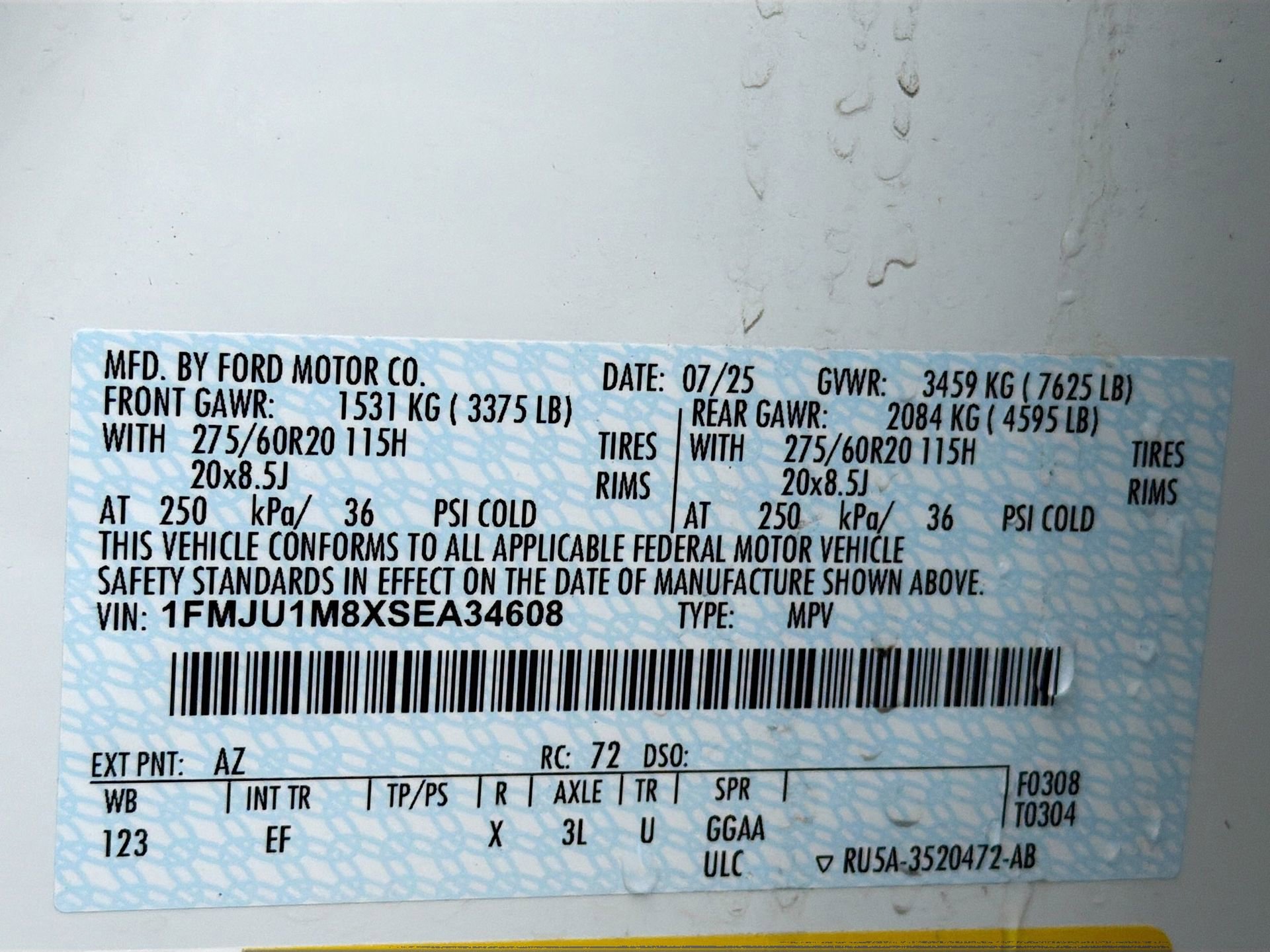 Certified 2025 Ford Expedition Platinum AWD/4WD image 37