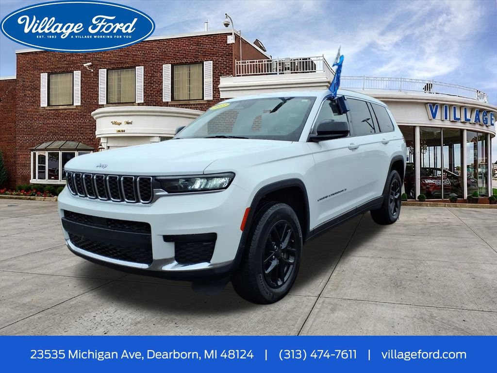 Used 2023 Jeep Grand Cherokee L Laredo w/ Luxury Tech Group I AWD/4WD image 1