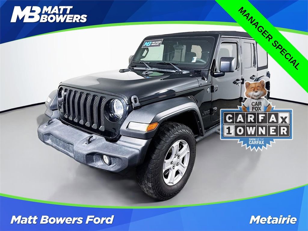 Used 2023 Jeep Wrangler Sport S image 1