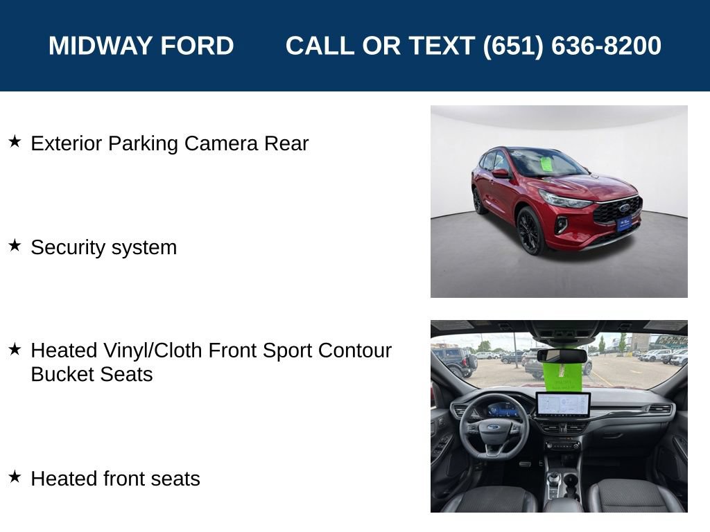 Certified 2023 Ford Escape ST-Line Elite AWD/4WD image 13