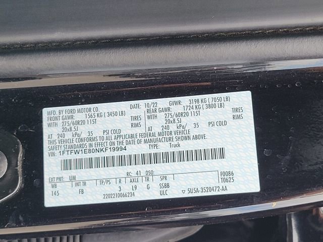 Certified 2022 Ford F150 XLT w/ Equipment Group 302A High AWD/4WD image 16
