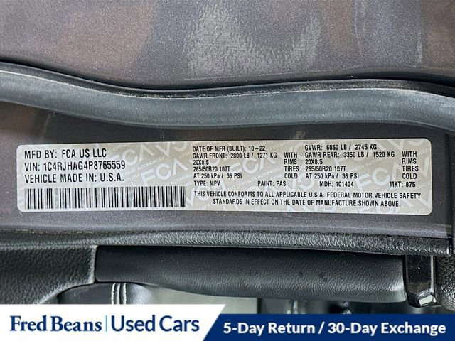 Used 2023 Jeep Grand Cherokee Altitude image 36