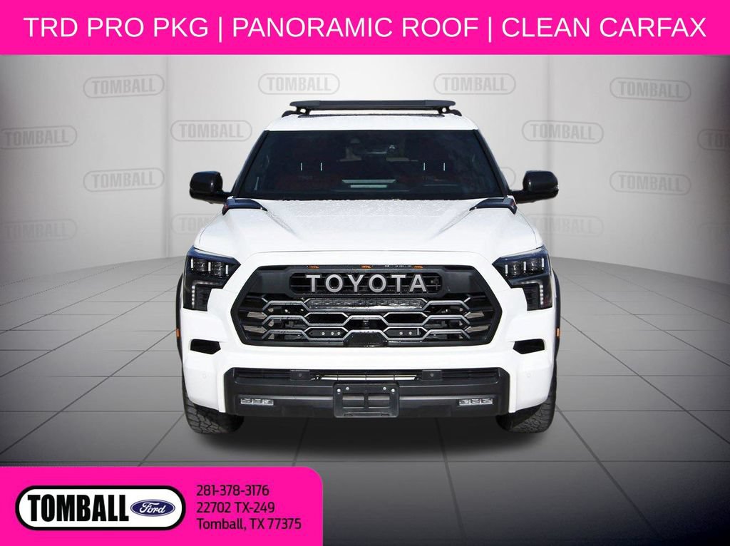 Used 2025 Toyota Sequoia TRD Pro AWD/4WD image 2