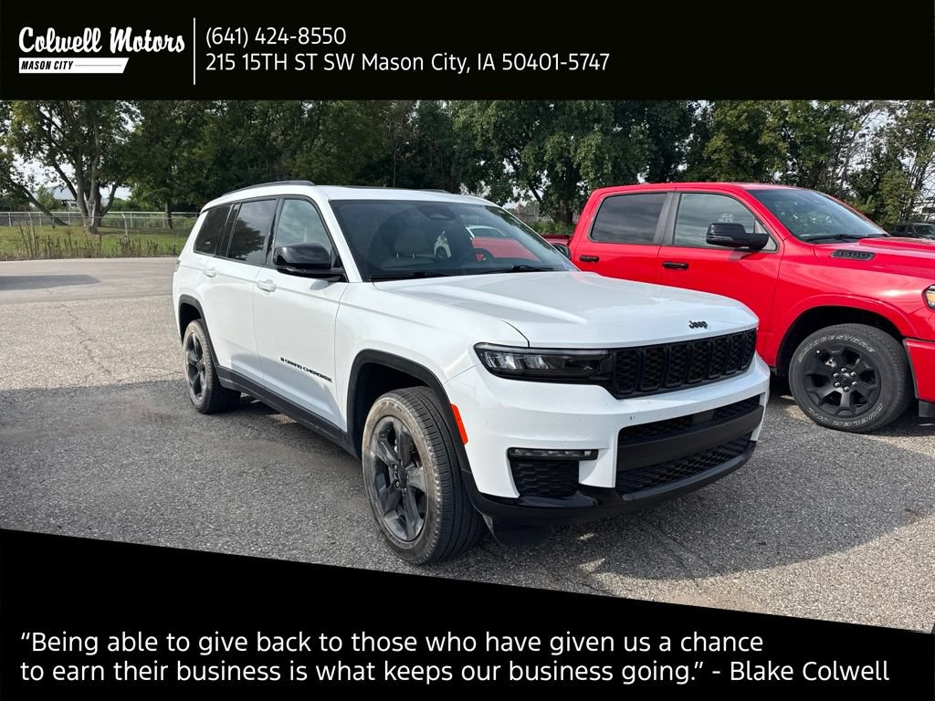 Used 2025 Jeep Grand Cherokee L Limited w/ Black Appearance Package