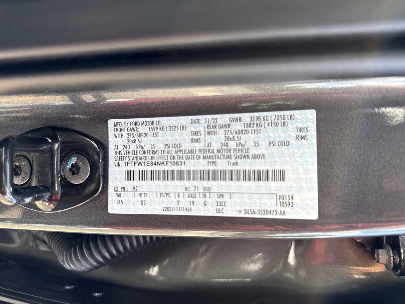 Certified 2022 Ford F150 XLT w/ Equipment Group 302A High AWD/4WD image 31