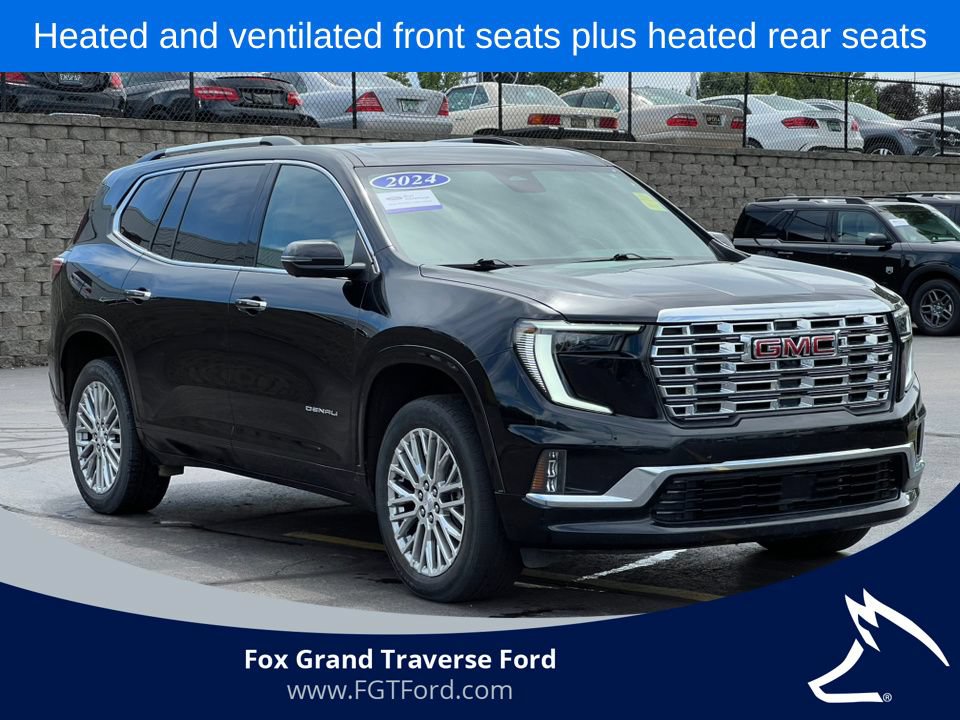 Used 2024 GMC Acadia Denali w/ LPO, Floor Liner Package AWD/4WD image 37