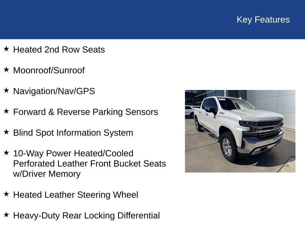 Used 2019 Chevrolet Silverado 1500 LTZ AWD/4WD image 35