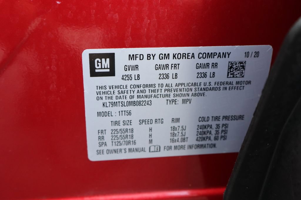 Used 2021 Chevrolet TrailBlazer RS w/ Convenience Package FWD image 33