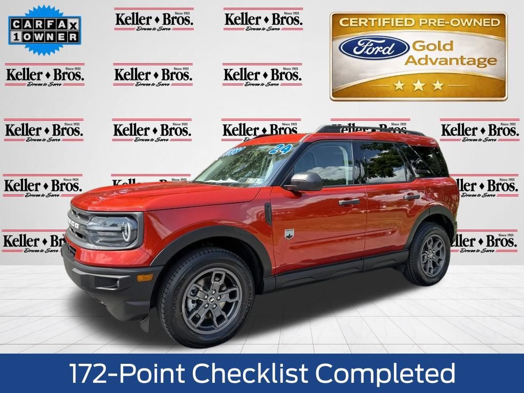 Certified 2024 Ford Bronco Sport Big Bend w/ Convenience Package AWD/4WD image 3