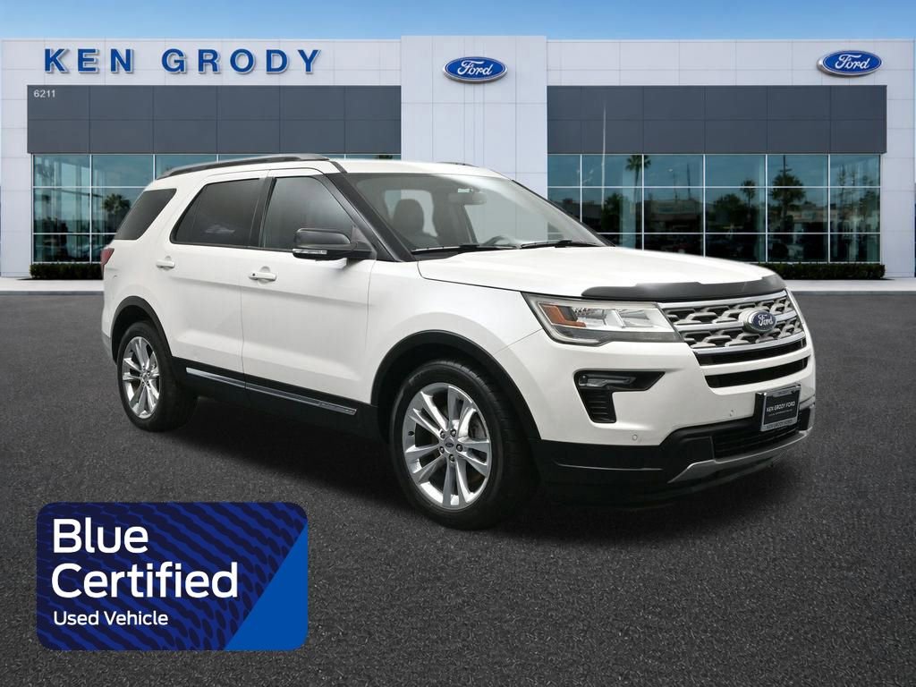 Certified 2018 Ford Explorer XLT w/ Equipment Group 202A