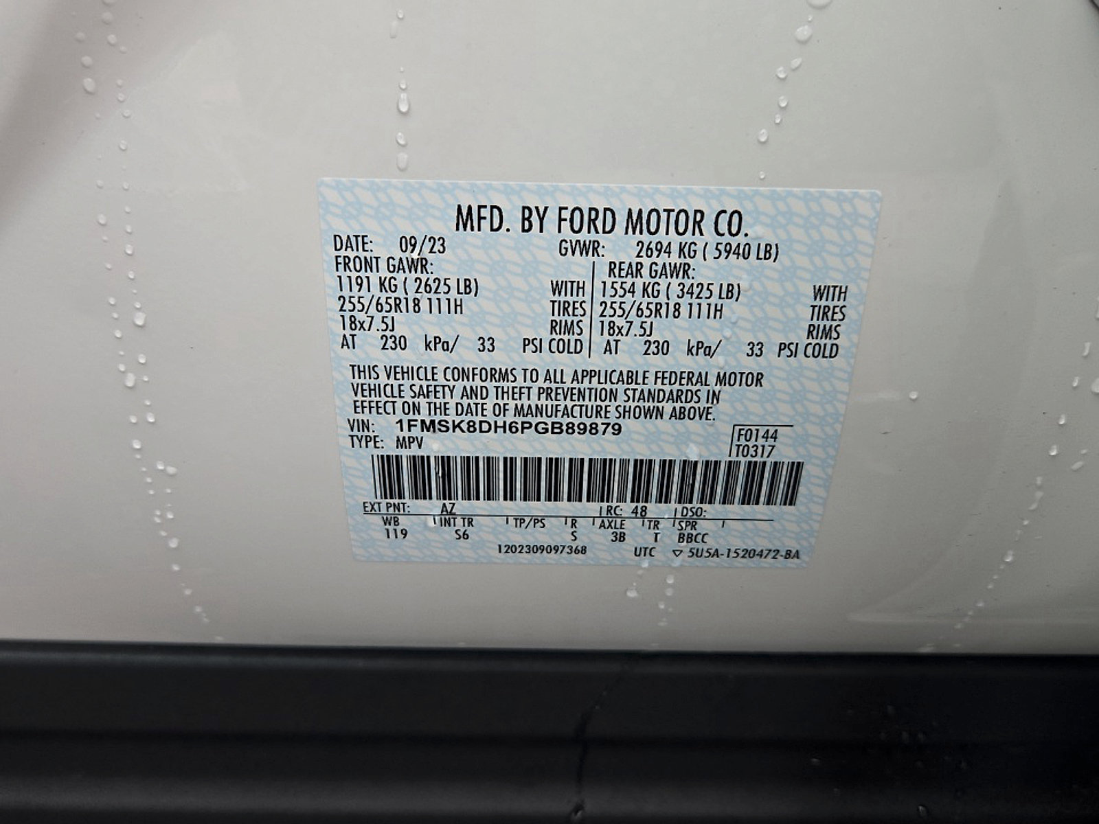 Certified 2023 Ford Explorer XLT w/ Equipment Group 202A AWD/4WD image 25
