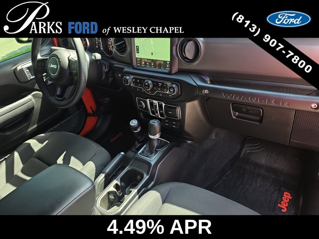 Used 2023 Jeep Wrangler Unlimited Sport w/ Sun And Sound Package AWD/4WD image 9