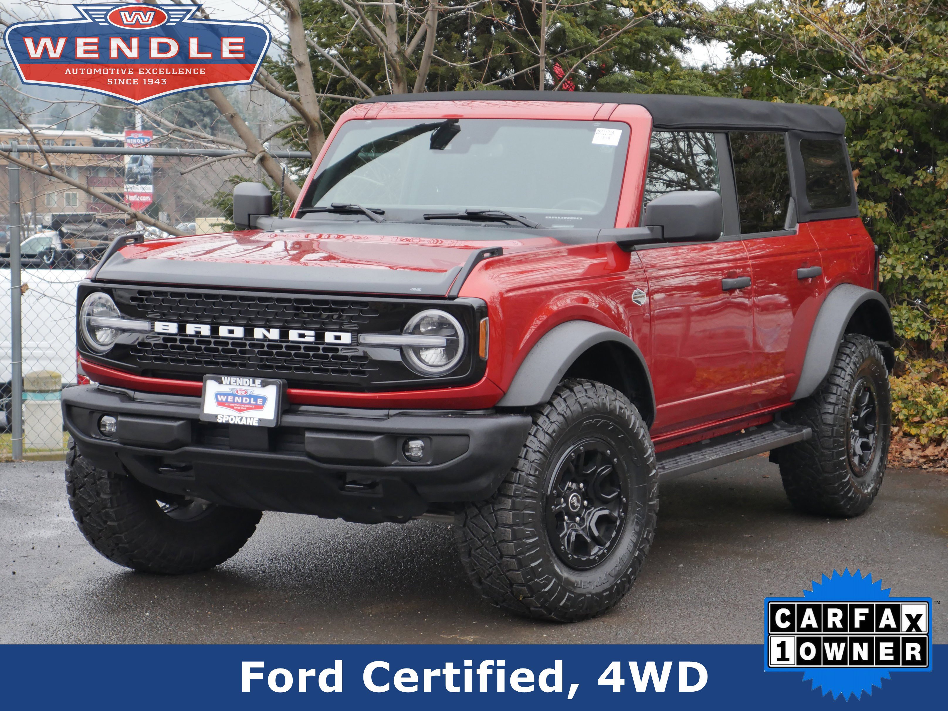 Certified 2022 Ford Bronco Wildtrak