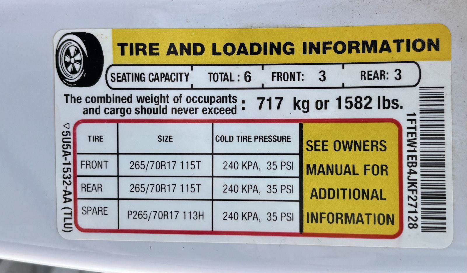 Certified 2018 Ford F150 XL w/ Equipment Group 101A Mid AWD/4WD image 41