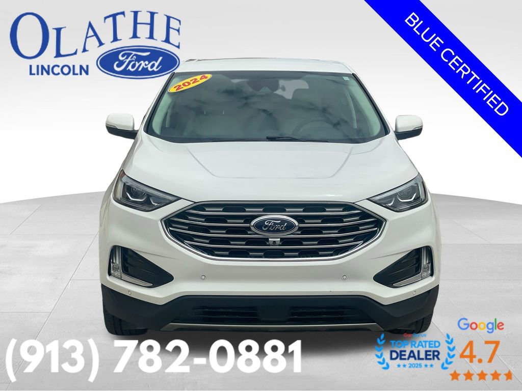 Certified 2024 Ford Edge Titanium w/ Equipment Group 301A AWD/4WD image 9