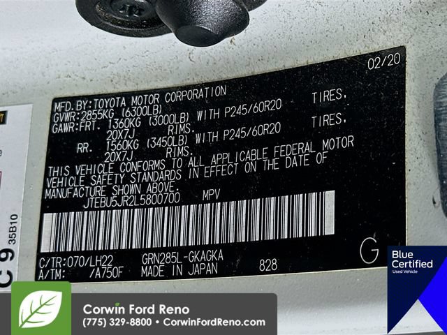 Used 2020 Toyota 4Runner Nightshade AWD/4WD image 37