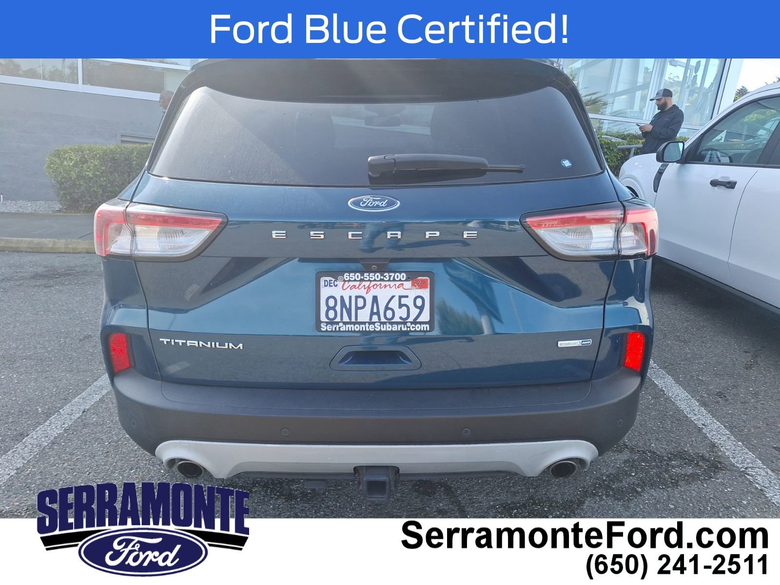 Certified 2020 Ford Escape Titanium AWD/4WD image 6