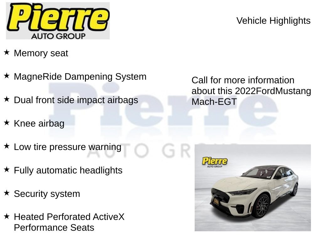 Certified 2022 Ford Mustang Mach-E GT w/ GT Performance Edition AWD/4WD image 23