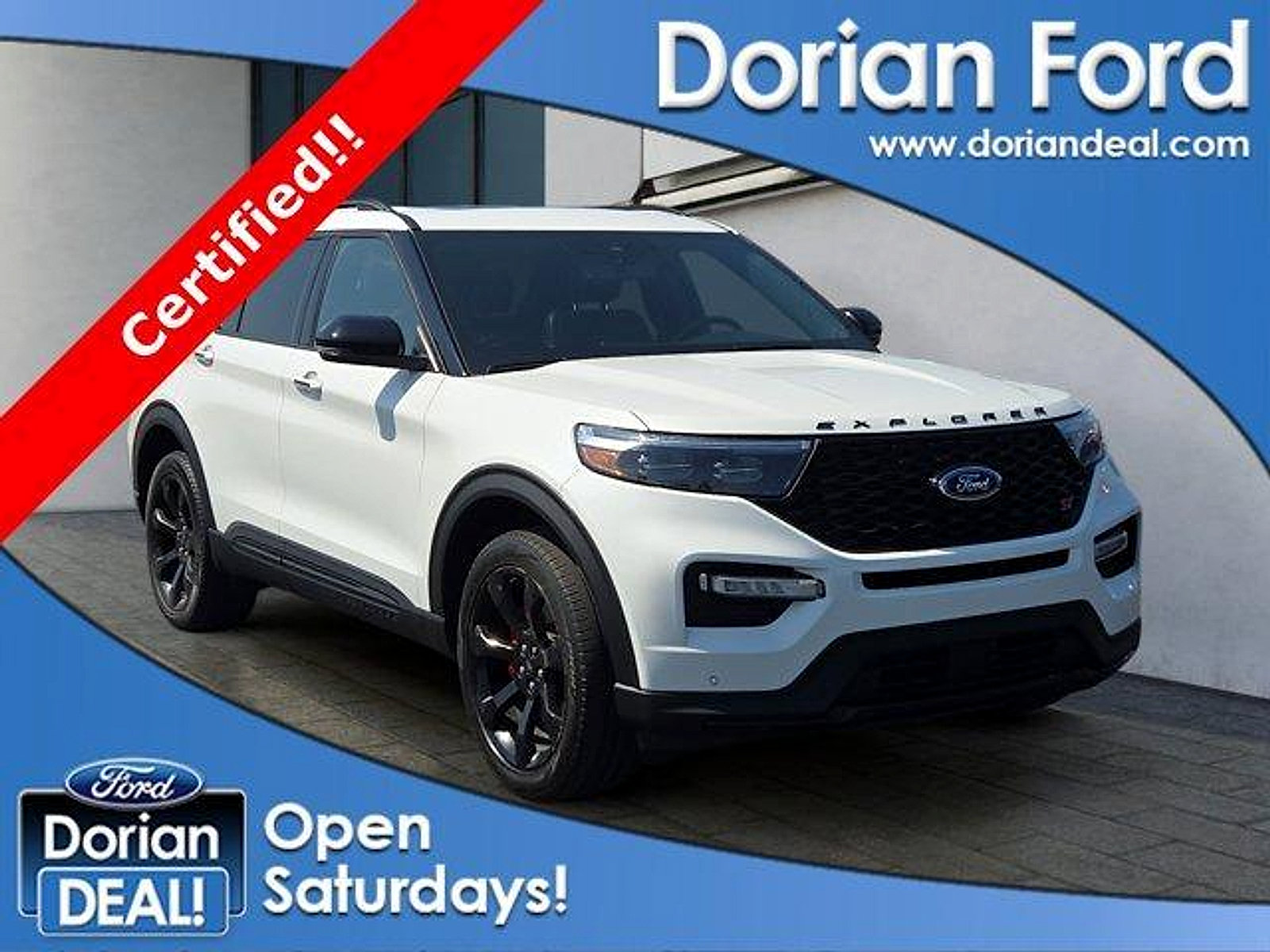 Certified 2023 Ford Explorer ST w/ Equipment Group 401A