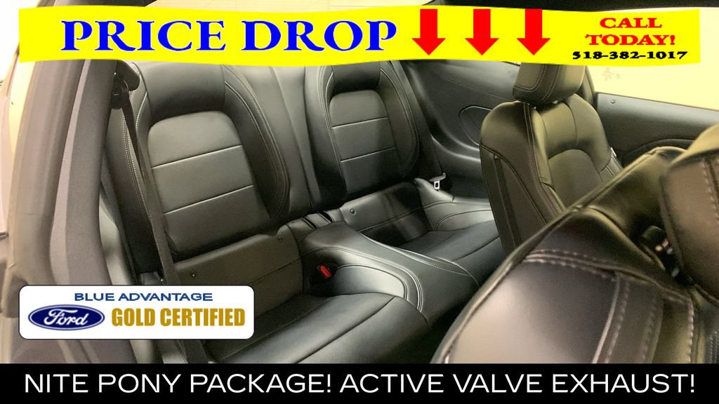 Certified 2025 Ford Mustang GT Premium w/ Mustang Nite Pony Package RWD image 14