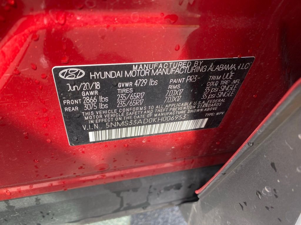 Used 2019 Hyundai Santa Fe SEL FWD image 15