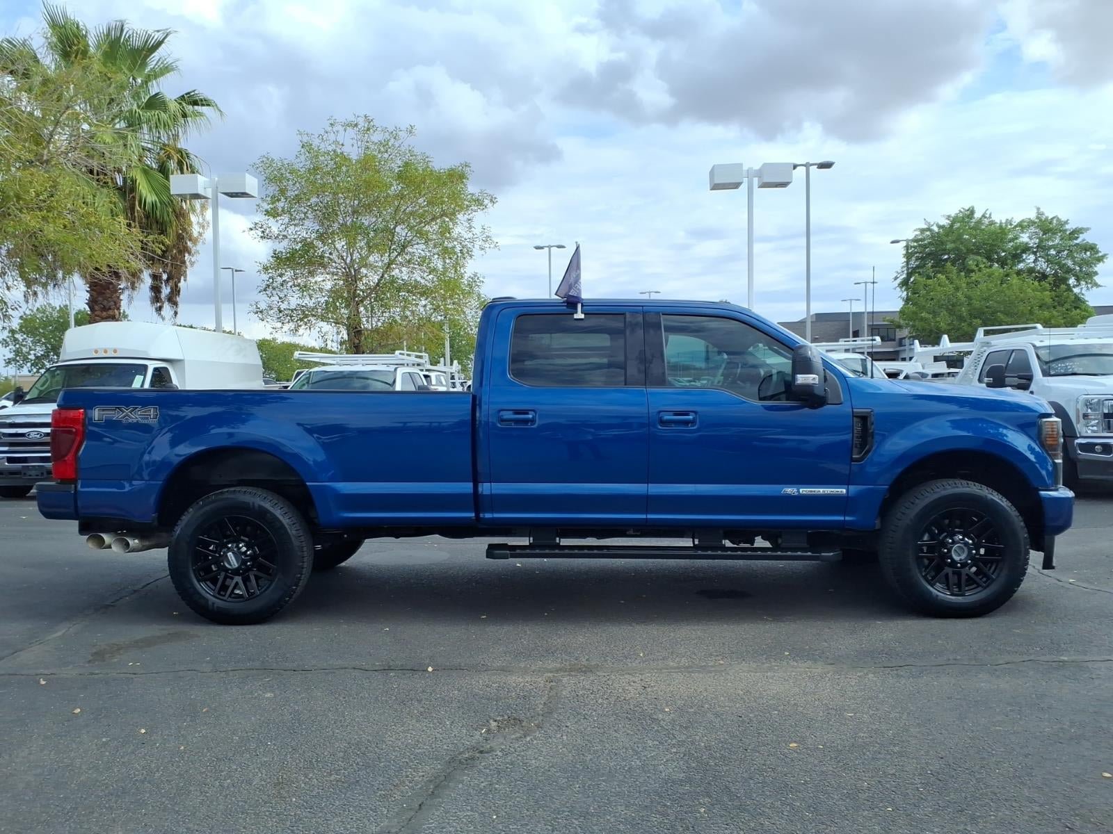 Certified 2022 Ford F350 Lariat w/ Black Appearance Package AWD/4WD image 3