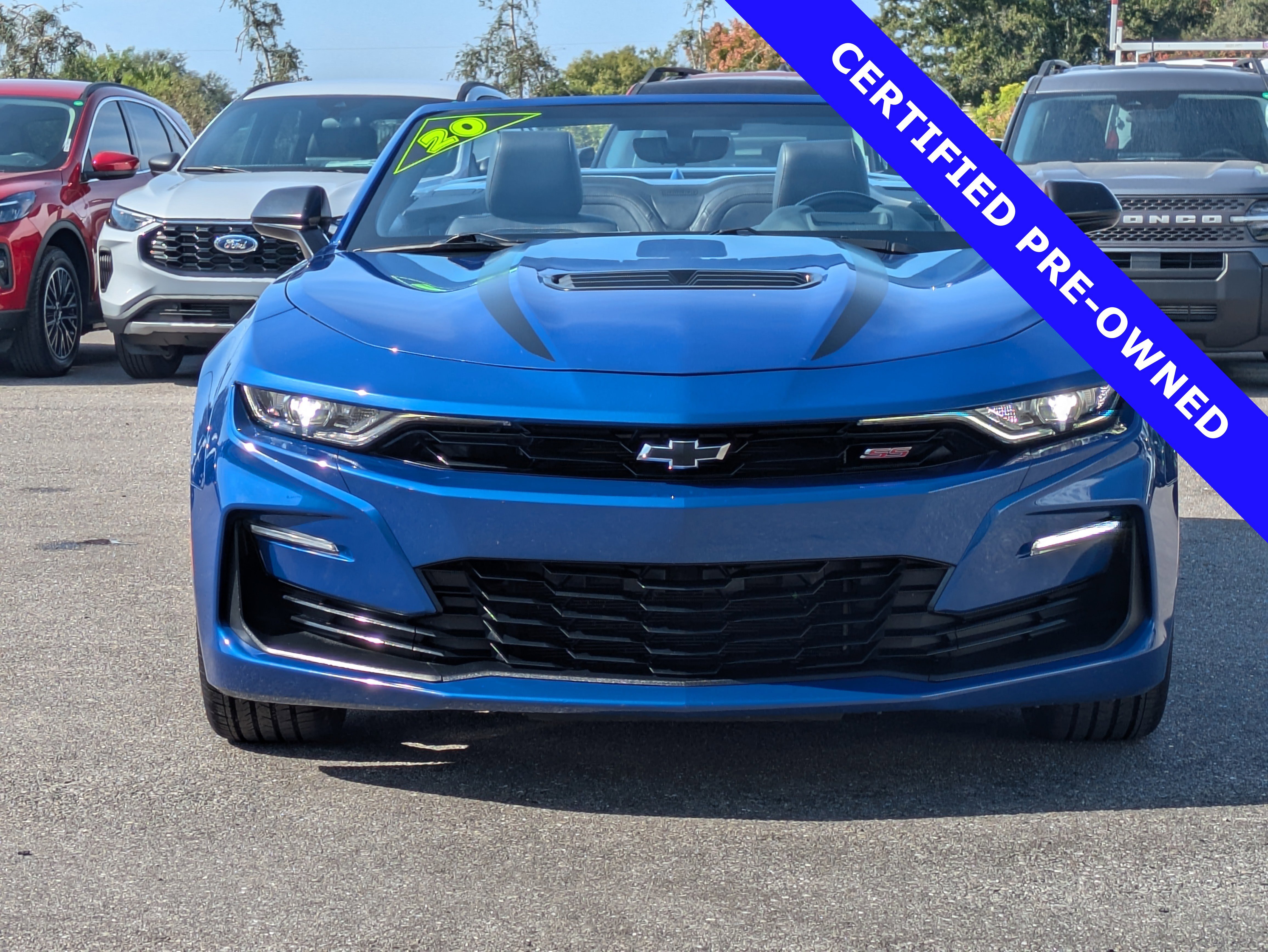 Used 2020 Chevrolet Camaro SS w/ LPO, Camaro Logo Package image 8