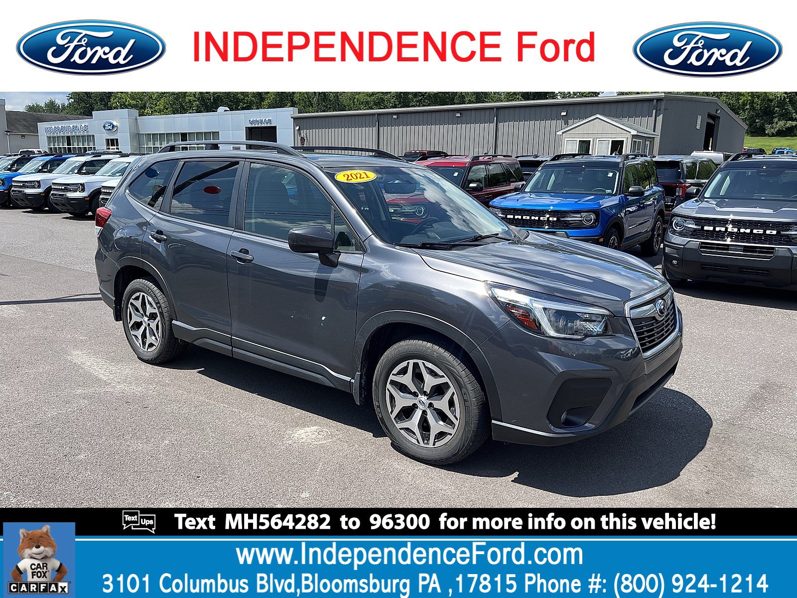 Used 2021 Subaru Forester Premium w/ Popular Package #1