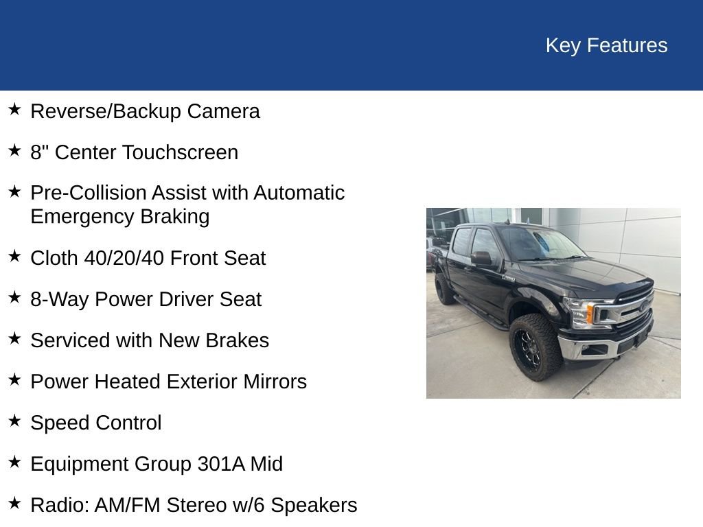 Certified 2019 Ford F150 XLT w/ Equipment Group 301A Mid image 37