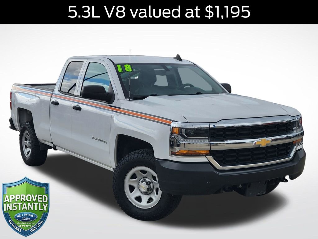 Used 2018 Chevrolet Silverado 1500 W/T w/ Trailering Package