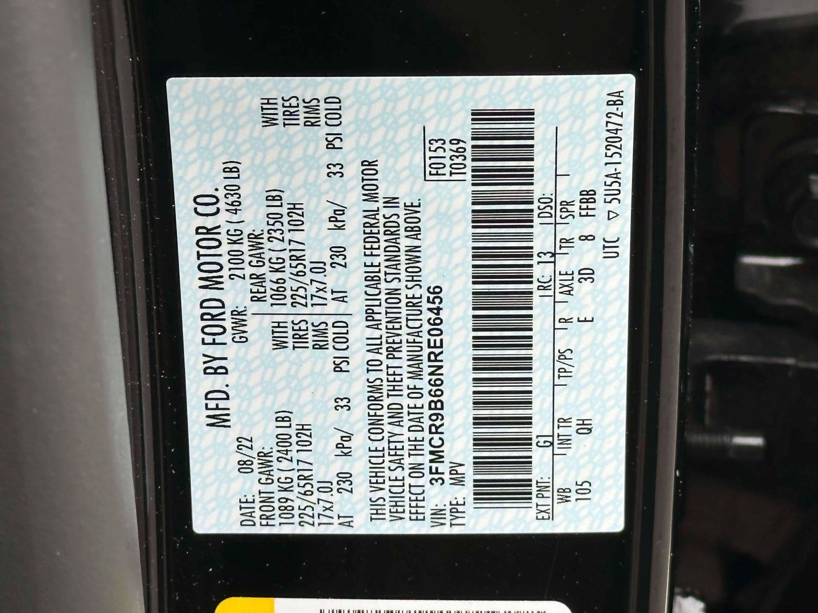 Certified 2022 Ford Bronco Sport Big Bend w/ Convenience Package image 18